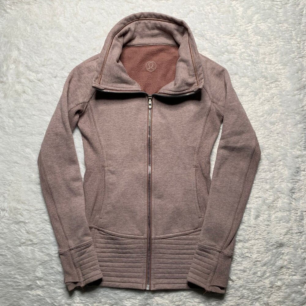 Lululemon Radiant Jacket II Heathered Spanish Oak Size 2